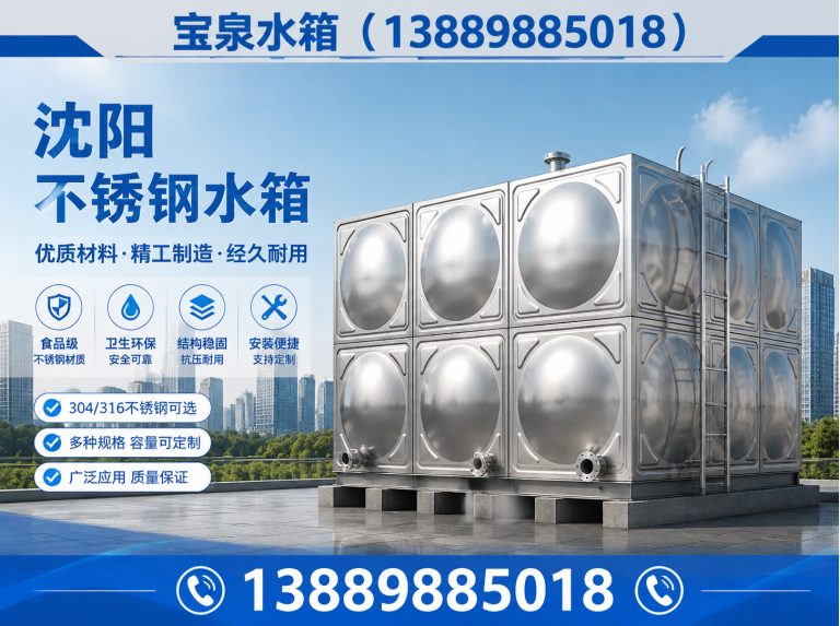 于洪区生活水箱展示图